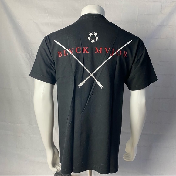 Vintage Black Scale Graphic Tee Shirt Blvck Scvle - Picture 3 of 6